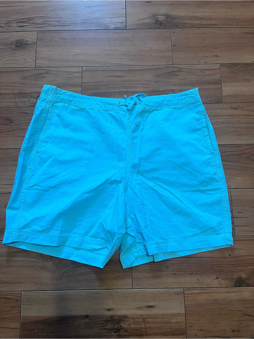 Denver Hayes Women’s  Aqua Drawstring Athletic Shorts